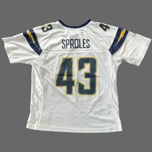 Darren Sproles San Diego Chargers Reebok On Field Women’s Football Jersey